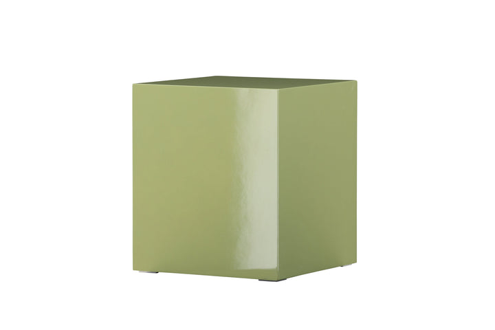 Venture Home York High Sofa Table - Light Green / Glossy Look MDF
