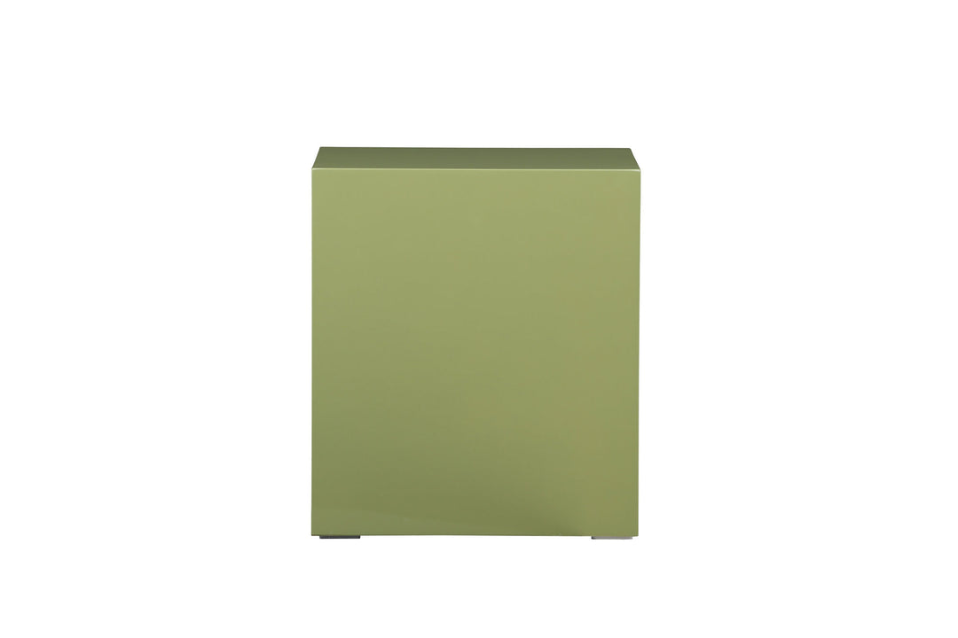 Venture Home York High Sofa Table - Light Green / Glossy Look MDF