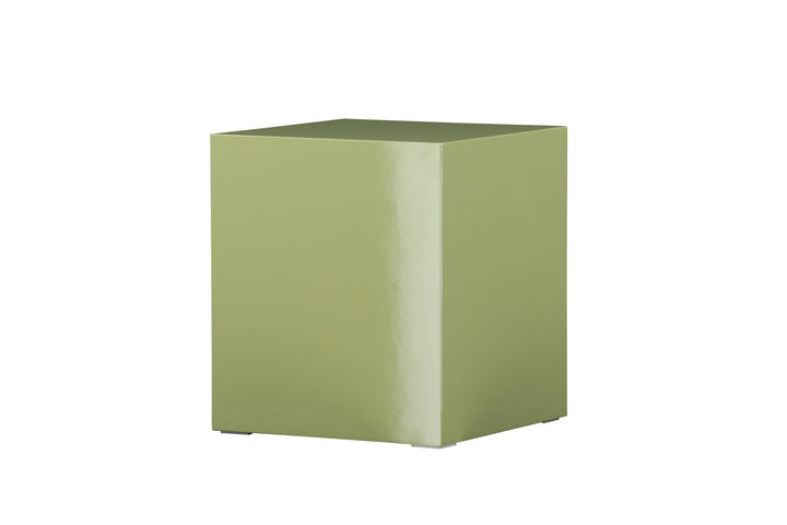 Venture Home York High Sofa Table - Light Green / Glossy Look MDF