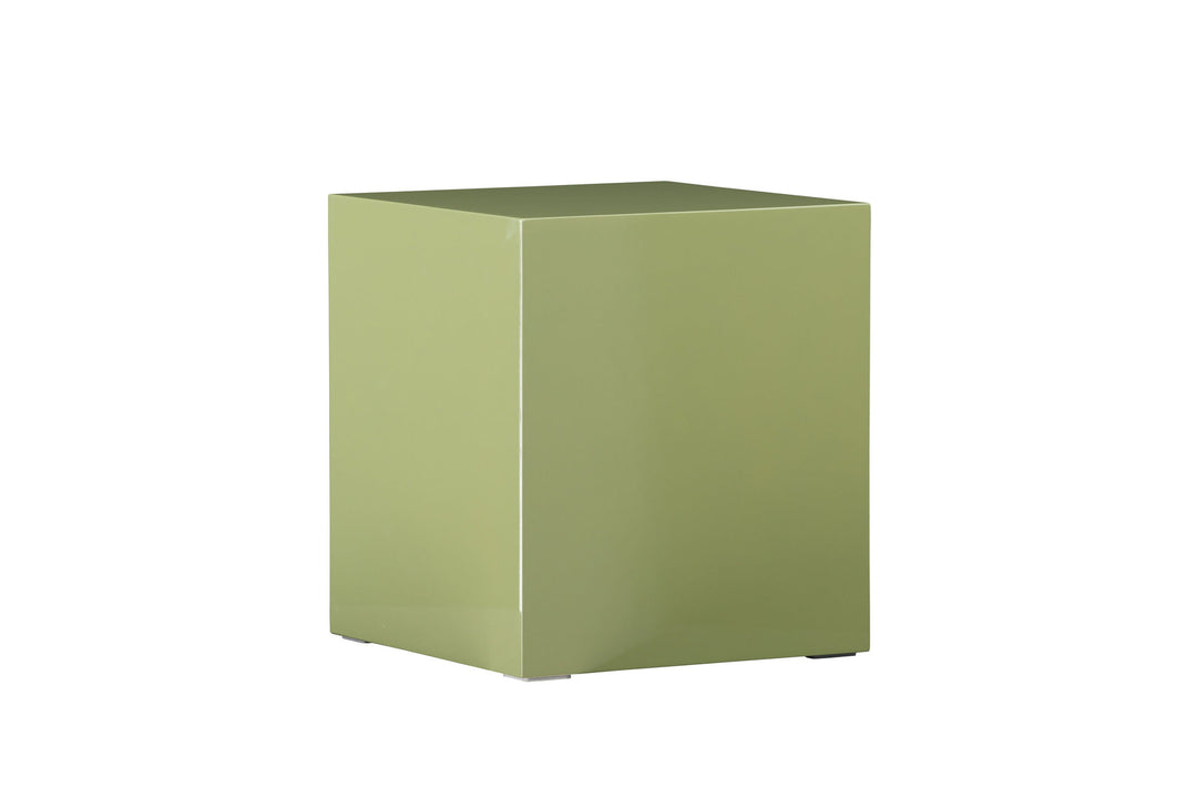 Venture Home York High Sofa Table - Light Green / Glossy Look MDF