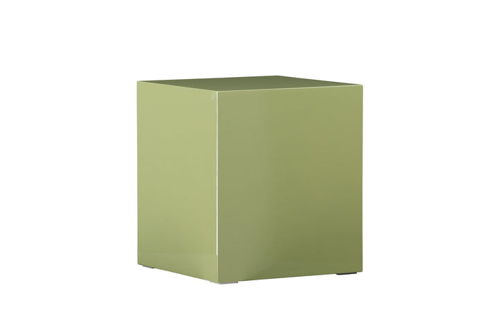 Venture Home York High Sofa Table - Light Green / Glossy Look MDF