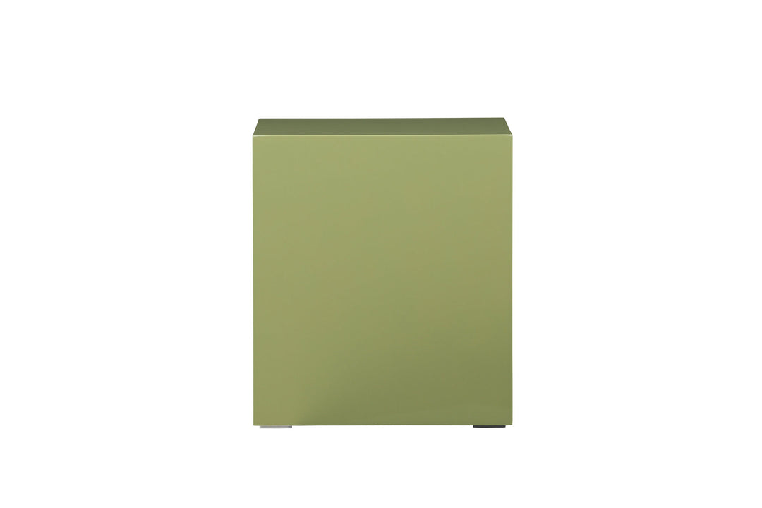 Venture Home York High Sofa Table - Light Green / Glossy Look MDF
