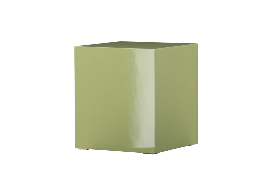 Venture Home York High Sofa Table - Light Green / Glossy Look MDF