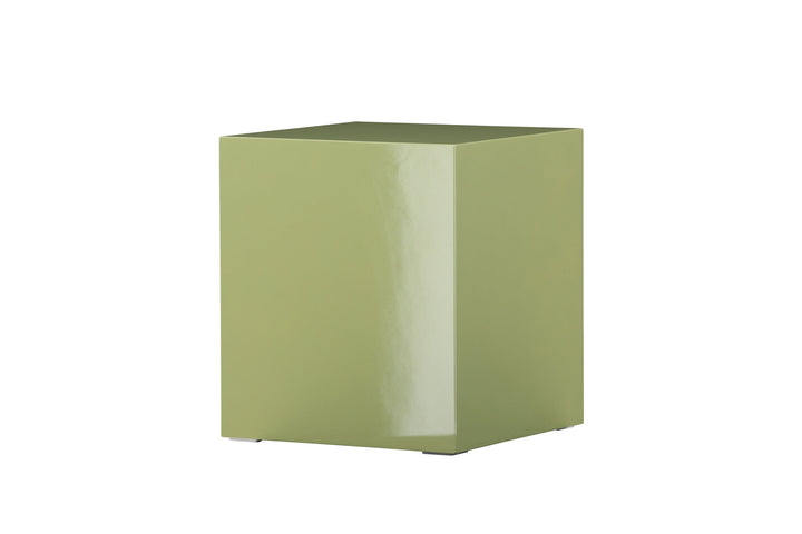Venture Home York High Sofa Table - Light Green / Glossy Look MDF