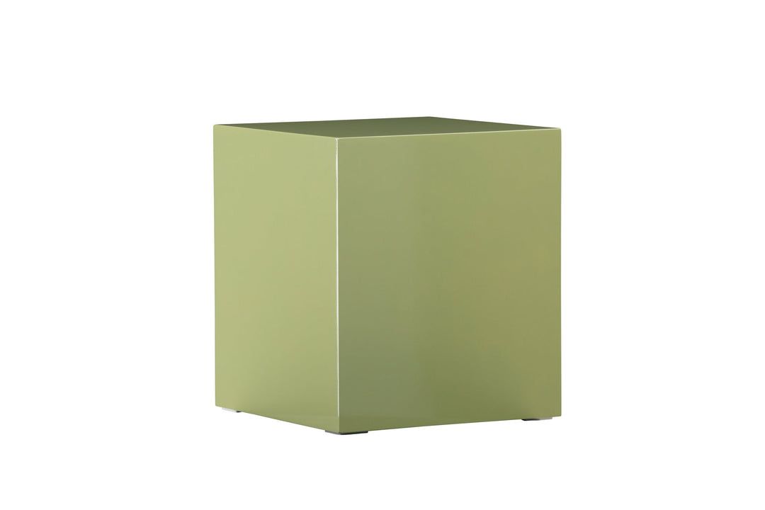 Venture Home York High Sofa Table - Light Green / Glossy Look MDF