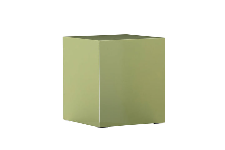 Venture Home York High Sofa Table - Light Green / Glossy Look MDF