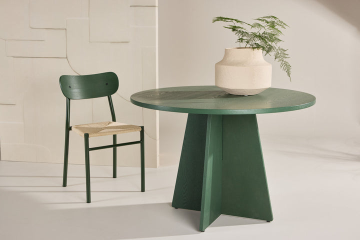 Venture Home Bootcut Dining Table - Olive Green / Olive Green MDF, Veneer