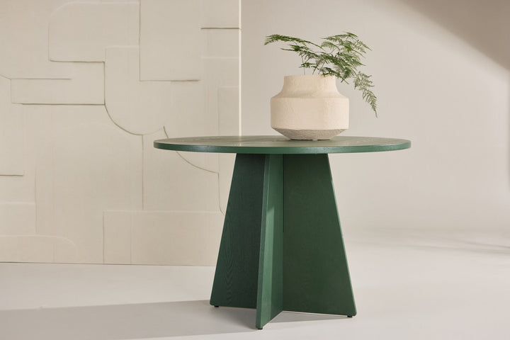 Venture Home Bootcut Dining Table - Olive Green / Olive Green MDF, Veneer