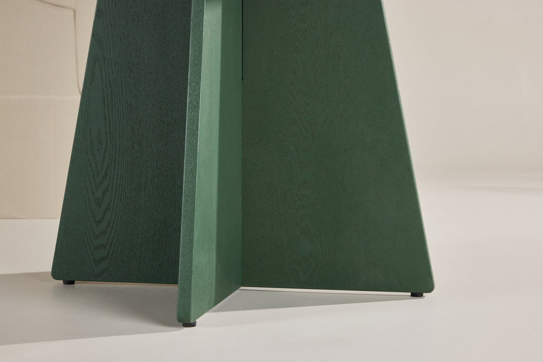 Venture Home Bootcut Dining Table - Olive Green / Olive Green MDF, Veneer