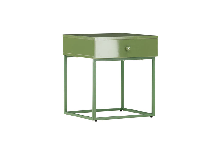 Venture Home Bakal Bedside Table - Green / Green