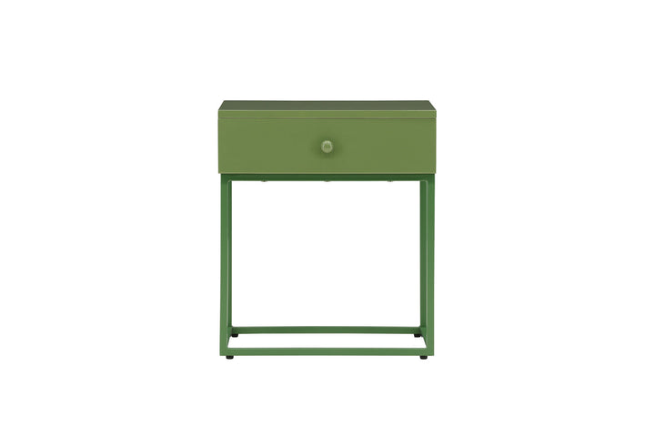 Venture Home Bakal Bedside Table - Green / Green