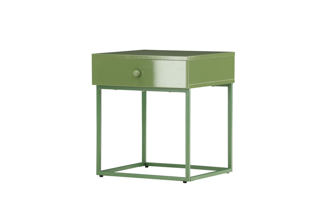 Venture Home Bakal Bedside Table - Green / Green