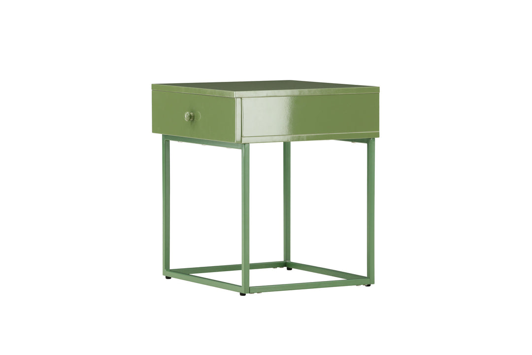 Venture Home Bakal Bedside Table - Green / Green
