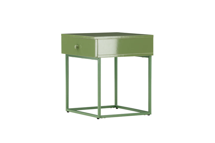 Venture Home Bakal Bedside Table - Green / Green
