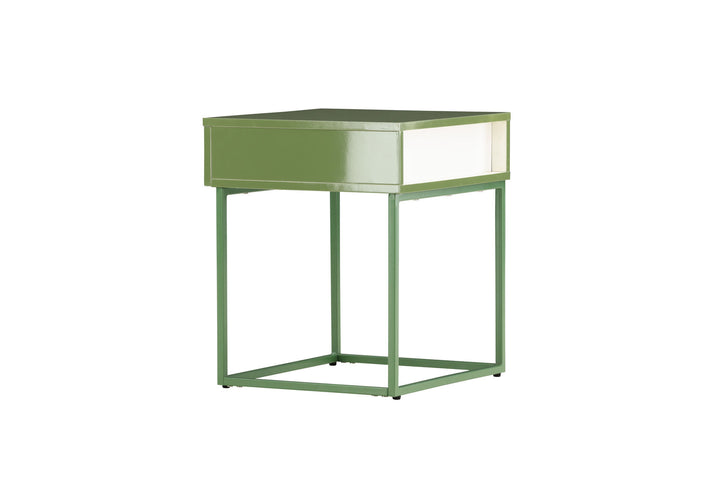 Venture Home Bakal Bedside Table - Green / Green