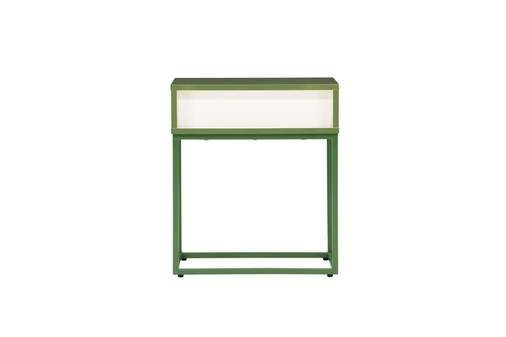 Venture Home Bakal Bedside Table - Green / Green