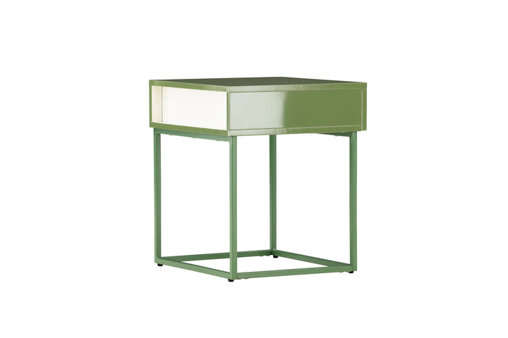 Venture Home Bakal Bedside Table - Green / Green