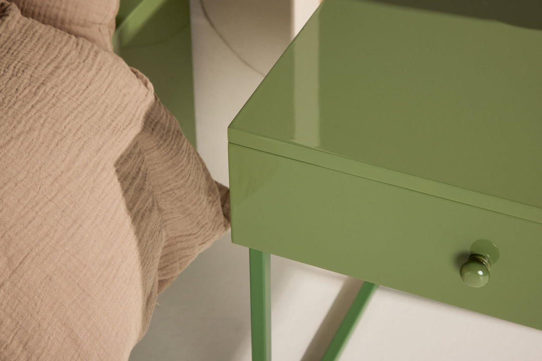 Venture Home Bakal Bedside Table - Green / Green