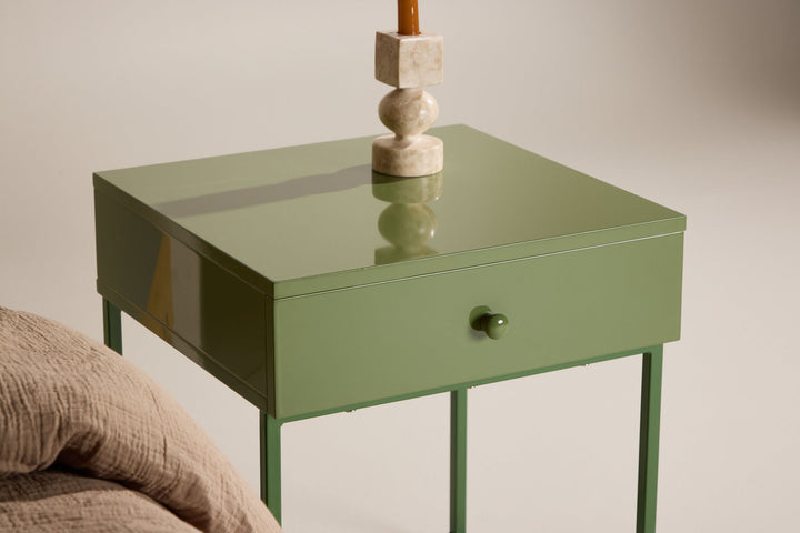 Venture Home Bakal Bedside Table - Green / Green