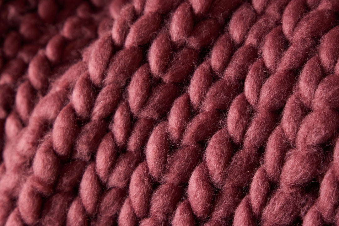 Venture Home Kate Throw 170 x 130 cm -  / Burgundy Polyester