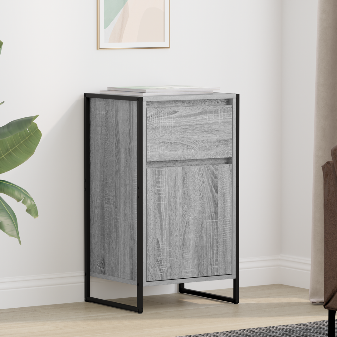 Sideboard Grå Sonoma 43 x 36 x 75,5 cm Konstrueret træ