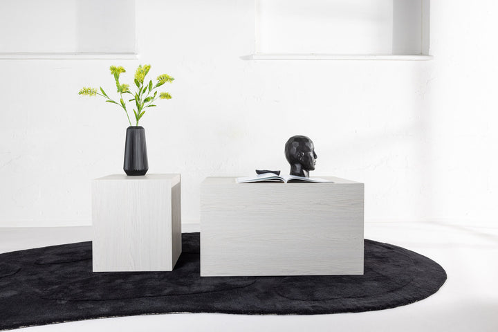 Venture Home York High Sofa table  - Whitewash / Whitewash MDF +York Low Sofa table  - Whitewash / Whitewash MDF _1
