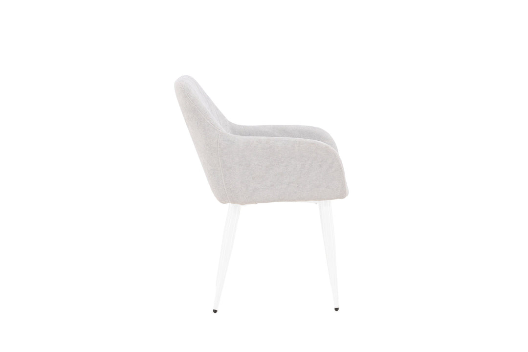 Venture Home Comfort Dining Chair 2-pack - Light Grey /  FSC 100%