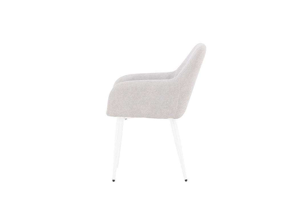Venture Home Comfort Dining Chair 2-pack - Light Grey /  FSC 100%