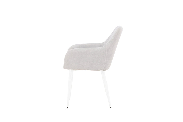 Venture Home Comfort Dining Chair 2-pack - Light Grey /  FSC 100%