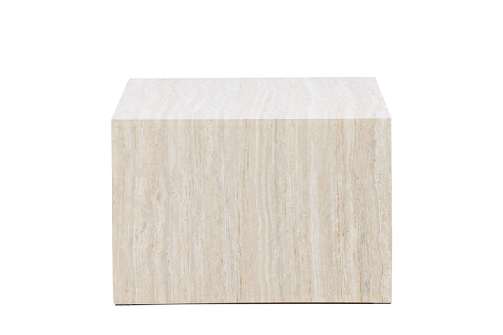 Venture Home York Sofa Table 40x60x80 cm - Travertine Look