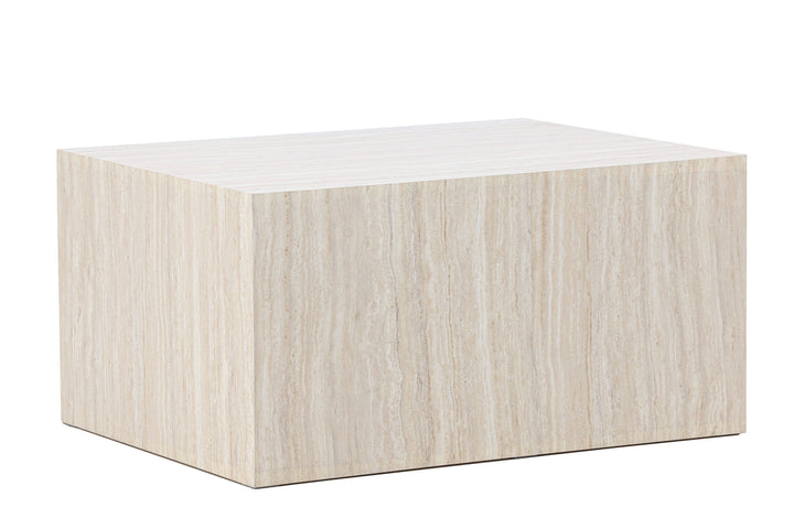 Venture Home York Sofa Table 40x60x80 cm - Travertine Look