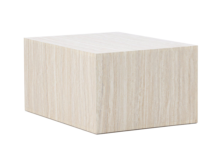 Venture Home York Sofa Table 40x60x80 cm - Travertine Look