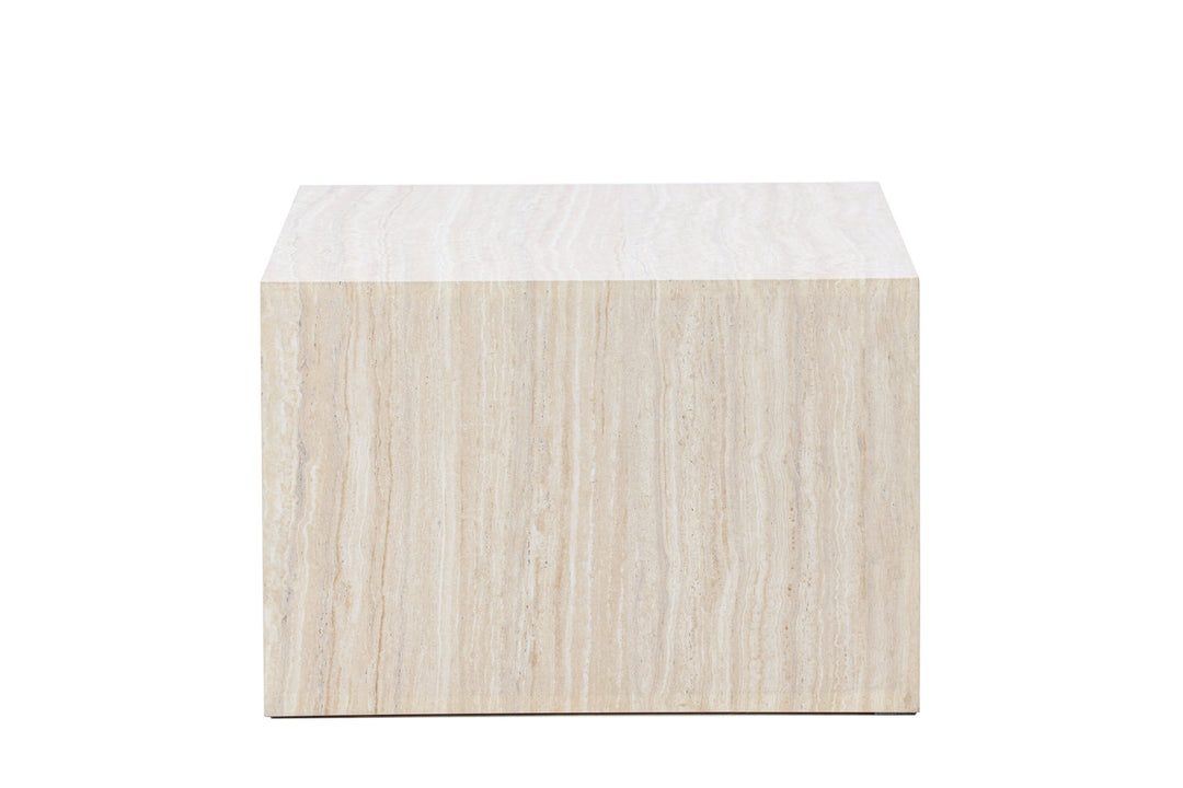 Venture Home York Sofa Table 40x60x80 cm - Travertine Look