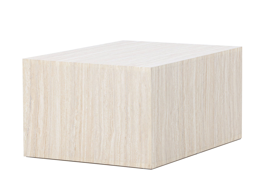 Venture Home York Sofa Table 40x60x80 cm - Travertine Look