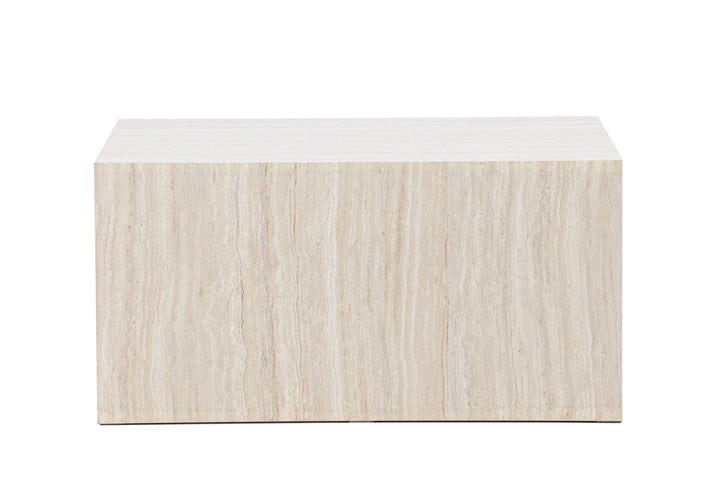 Venture Home York Sofa Table 40x60x80 cm - Travertine Look