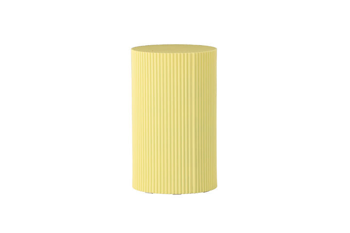 Venture Home Lenox Side Table - Light Yellow /  MDF