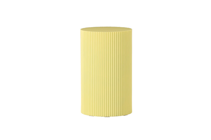 Venture Home Lenox Side Table - Light Yellow /  MDF