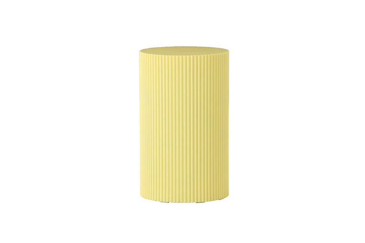 Venture Home Lenox Side Table - Light Yellow /  MDF
