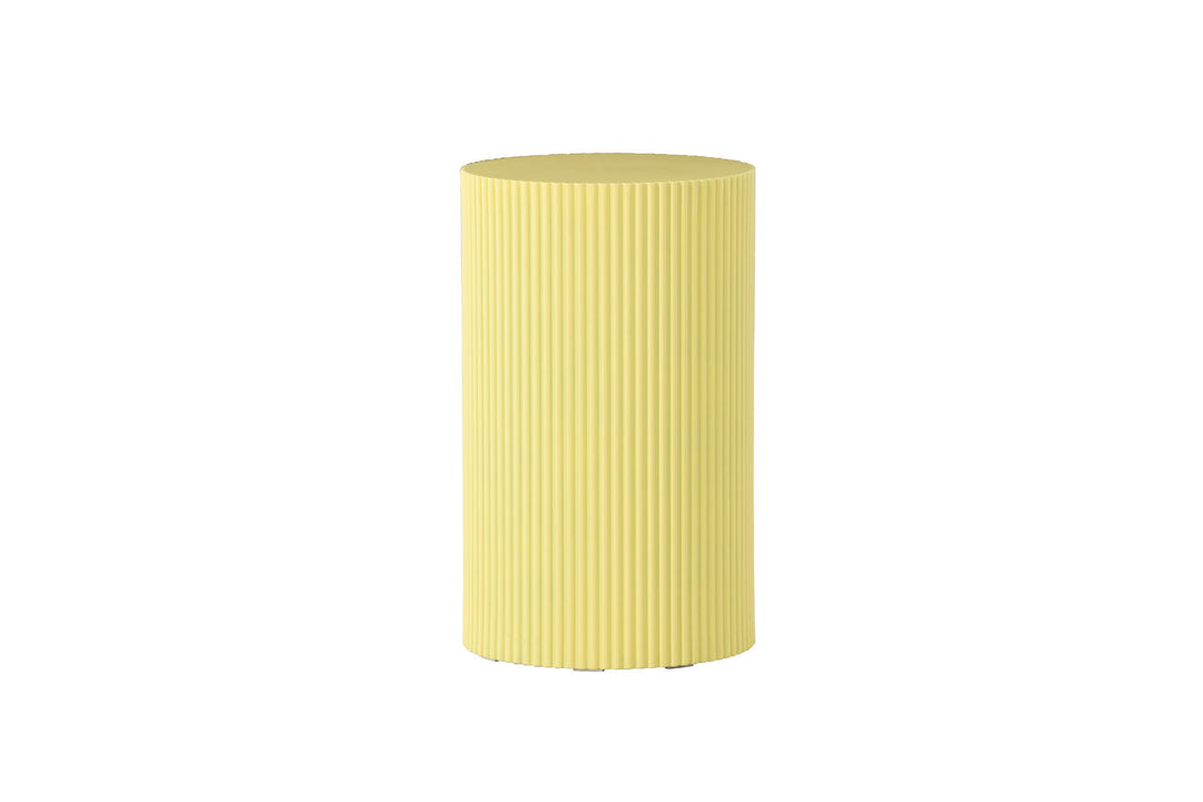 Venture Home Lenox Side Table - Light Yellow /  MDF