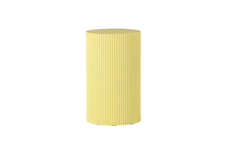 Venture Home Lenox Side Table - Light Yellow /  MDF