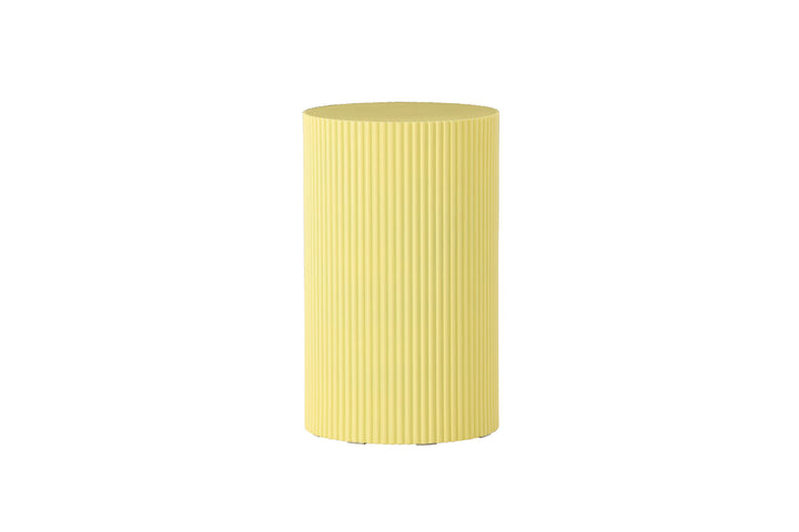 Venture Home Lenox Side Table - Light Yellow /  MDF