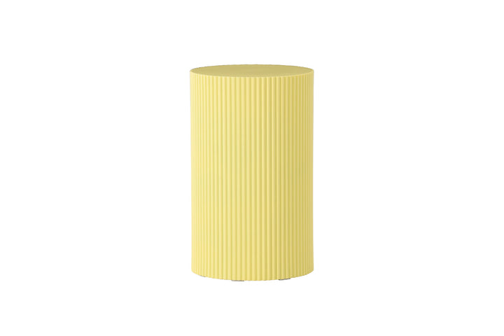 Venture Home Lenox Side Table - Light Yellow /  MDF