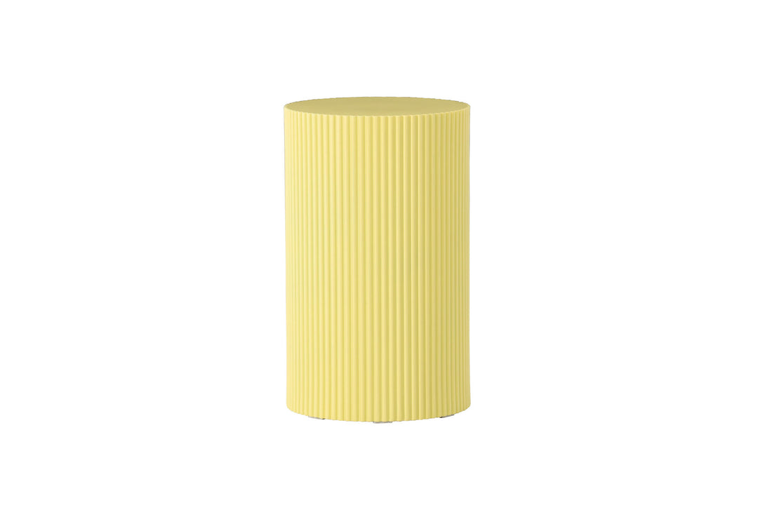 Venture Home Lenox Side Table - Light Yellow /  MDF