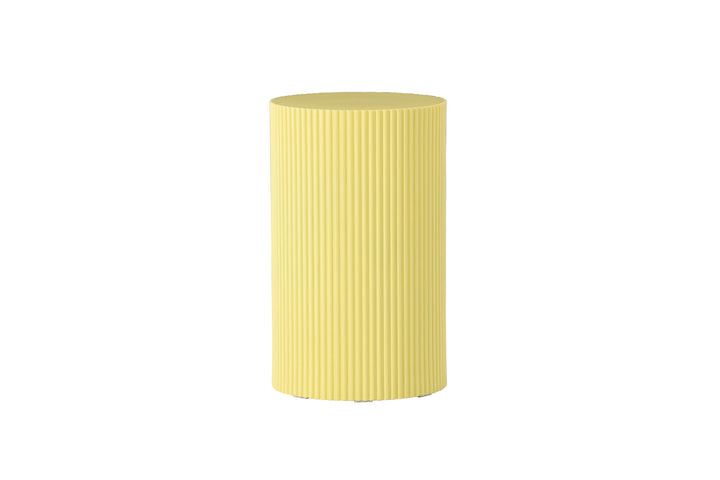 Venture Home Lenox Side Table - Light Yellow /  MDF