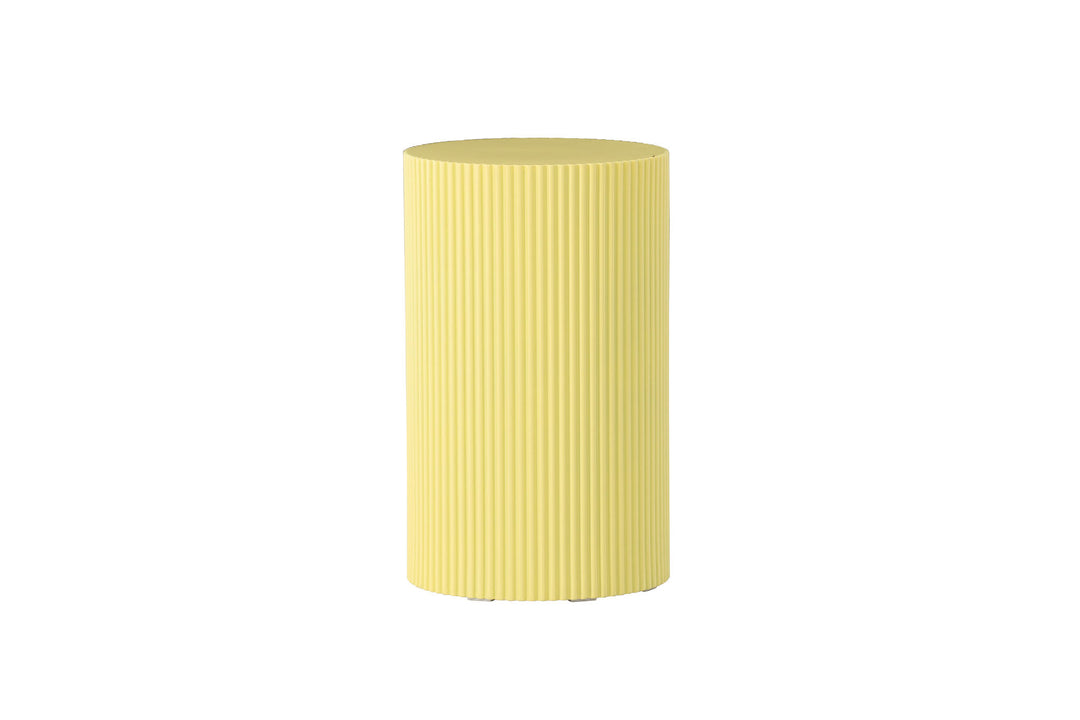 Venture Home Lenox Side Table - Light Yellow /  MDF