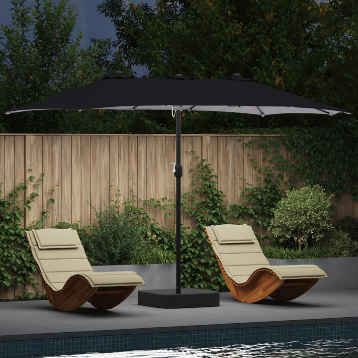 Havesol Antracit 385 x 209 x 244 cm Polyester