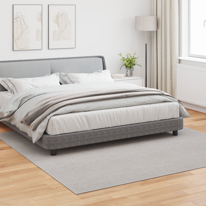Områdetæpper Firkantet LUGO Creme 240 x 240 cm Polyester