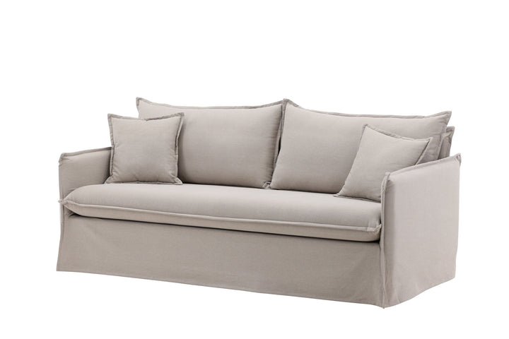 Venture Home Nova 3-seat Sofa - Brown Linen /