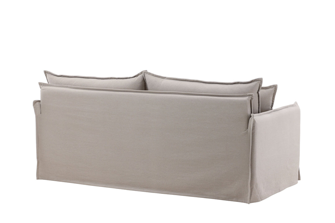 Venture Home Nova 3-seat Sofa - Brown Linen /