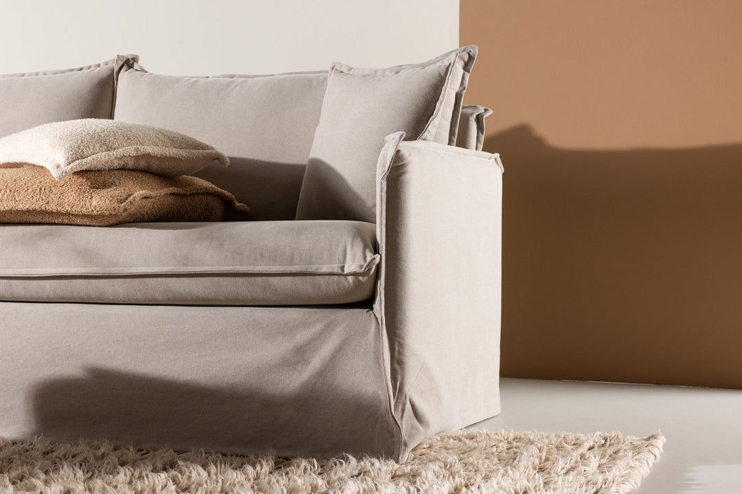 Venture Home Nova 3-seat Sofa - Brown Linen /